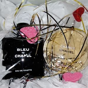 Blue de Chanel  & Eau Tendre Chance